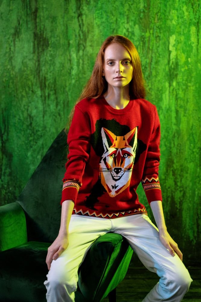 Джемпер Totem Fox, красный_6