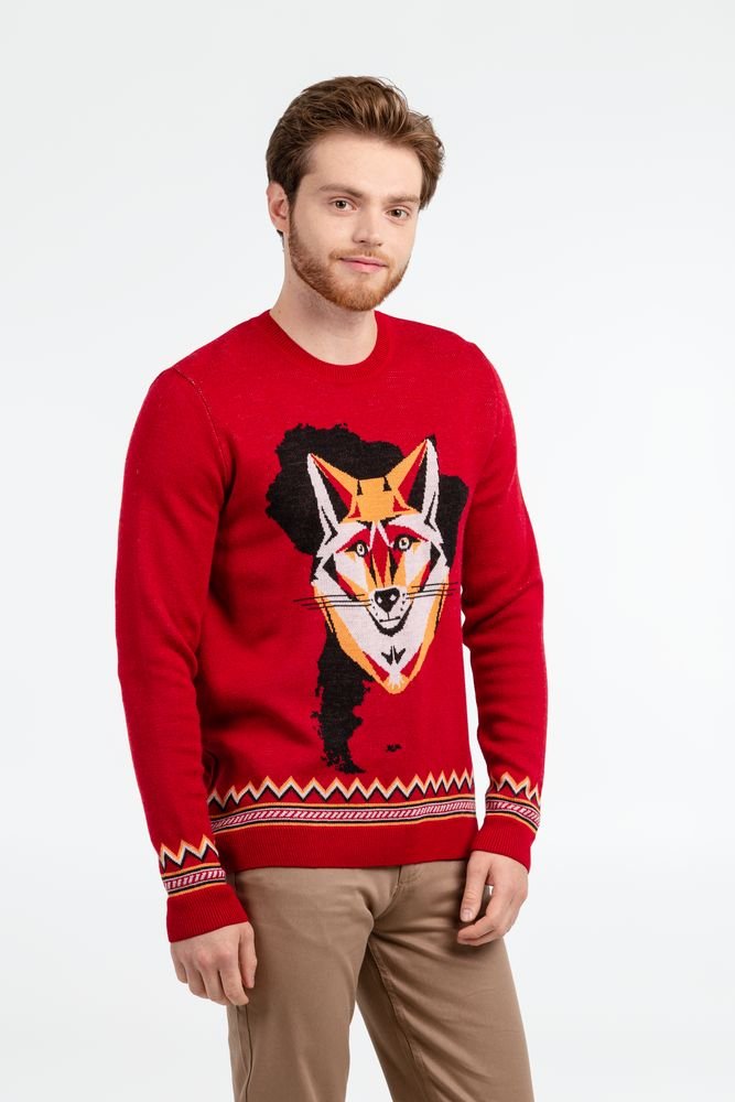 Джемпер Totem Fox, красный_4
