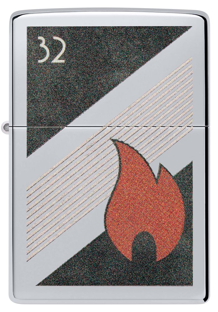 Зажигалка ZIPPO Vintage с покрытием High Polish Chrome, латунь/сталь, серебристая, 38x13x57 мм_3