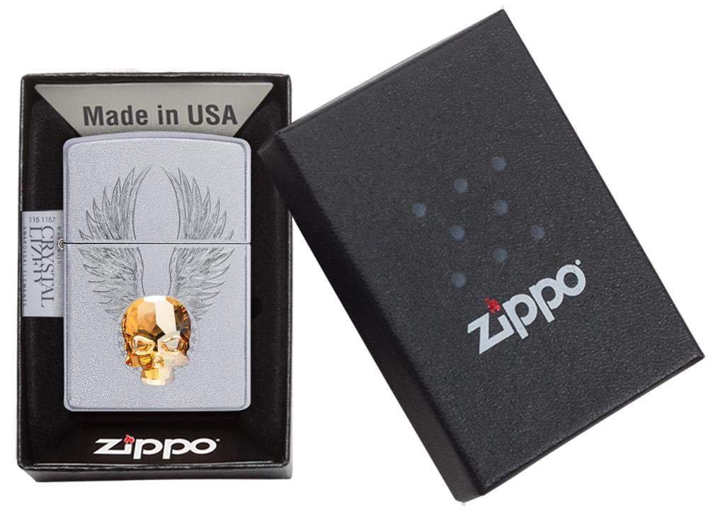 Зажигалка ZIPPO Classic с покрытием Satin Chrome™, латунь/сталь, серебристая, матовая, 36x12x56 мм_6
