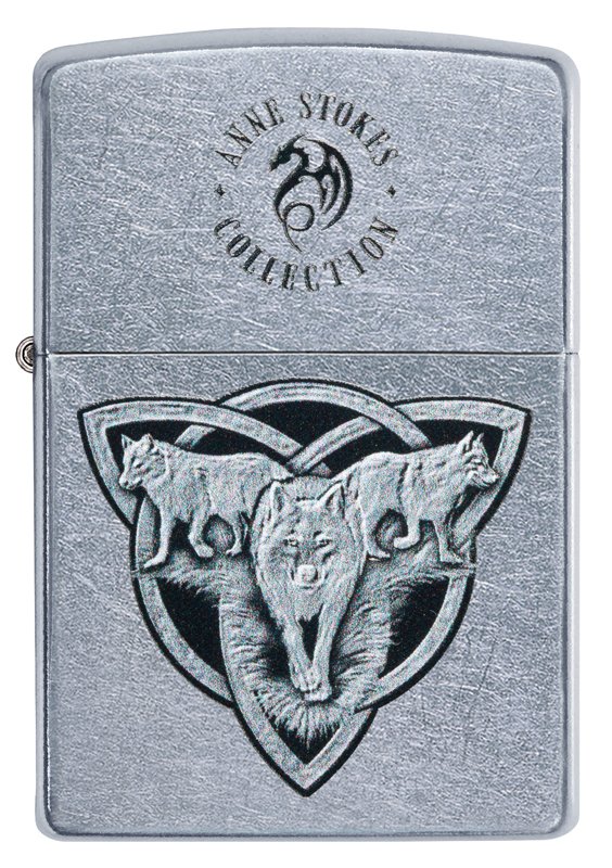 Зажигалка ZIPPO Classic с покрытием Street Chrome™, латунь/сталь, серебристая, матовая, 36x12x56 мм_1