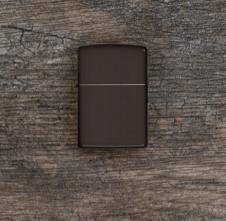 Зажигалка ZIPPO Classic с покрытием Brown Matte, латунь/сталь, коричневая, матовая, 36x12x56 мм_5