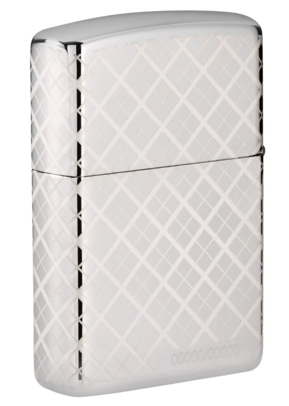 Зажигалка ZIPPO 600 Million с покрытием High Polish Chrome, латунь/сталь, серебристая, 36х12x56 мм_4