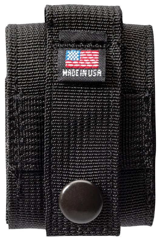 Набор ZIPPO: чёрная зажигалка Black Crackle® и чёрный нейлоновый чехол, в подарочной коробке_4