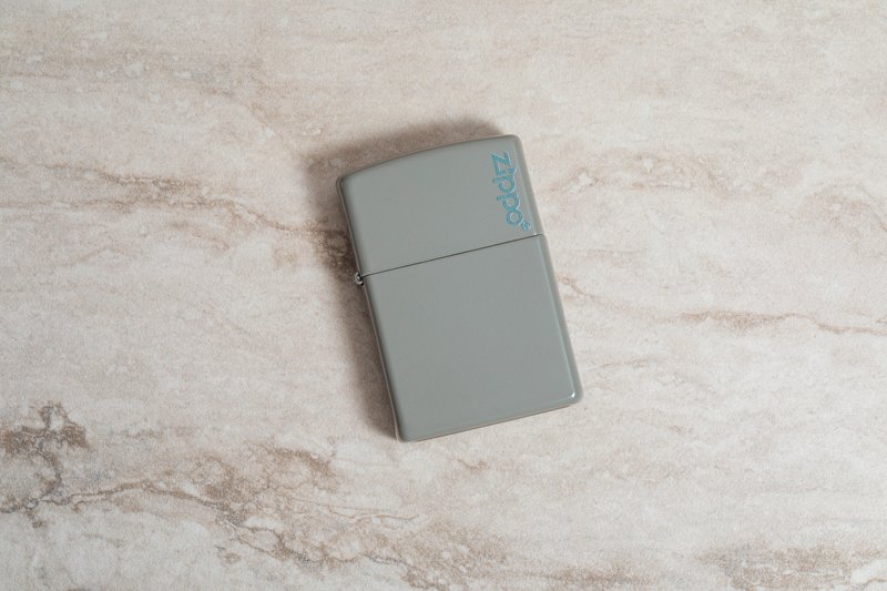 Зажигалка ZIPPO Classic с покрытием Flat Grey, латунь/сталь, серая, матовая, 38x13x57 мм_11