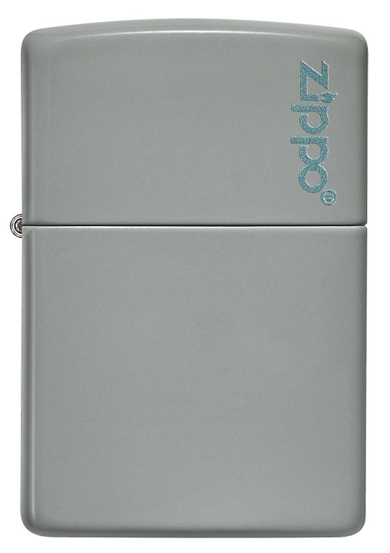 Зажигалка ZIPPO Classic с покрытием Flat Grey, латунь/сталь, серая, матовая, 38x13x57 мм_1