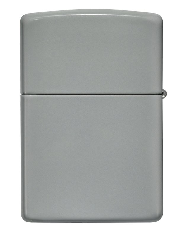 Зажигалка ZIPPO Classic с покрытием Flat Grey, латунь/сталь, серая, матовая, 38x13x57 мм_8