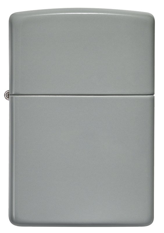 Зажигалка ZIPPO Classic с покрытием Flat Grey, латунь/сталь, серая, матовая, 38x13x57 мм_1