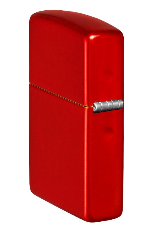 Зажигалка ZIPPO Classic с покрытием Metallic Red, латунь/сталь, красная, матовая, 38x13x57 мм_7