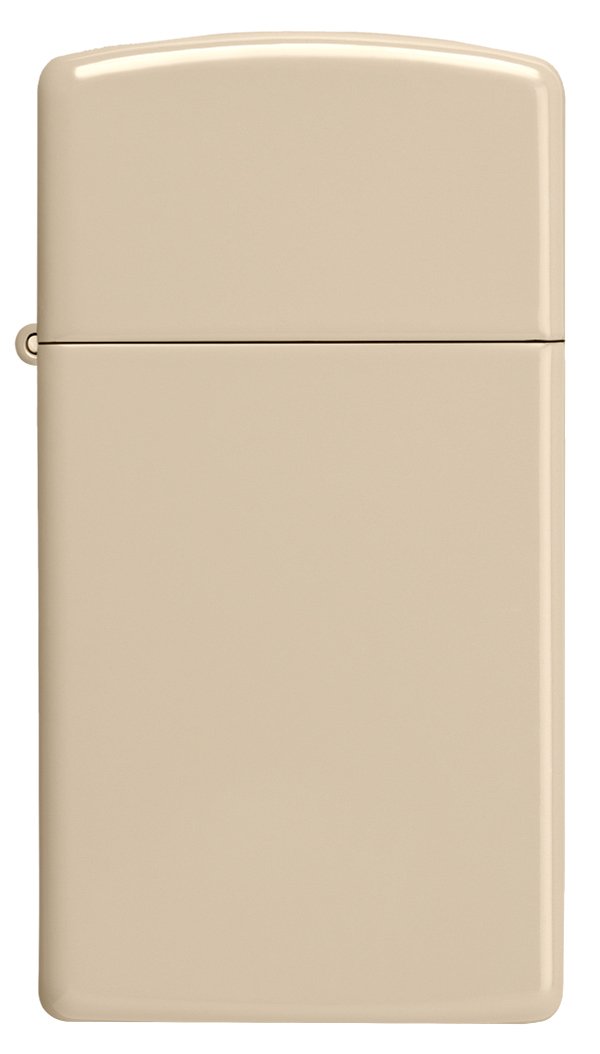 Зажигалка ZIPPO Slim® с покрытием Flat Sand, латунь/сталь, бежевая, матовая, 29x10x60 мм_1