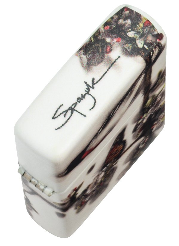 Зажигалка ZIPPO Spazuk Design с покрытием 540 Matte, латунь/сталь, разноцветная, 38x13x57 мм_9