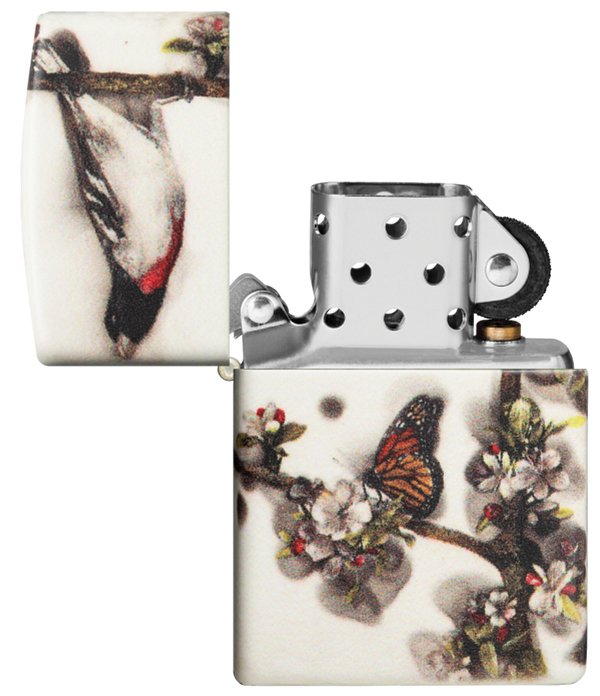 Зажигалка ZIPPO Spazuk Design с покрытием 540 Matte, латунь/сталь, разноцветная, 38x13x57 мм_3