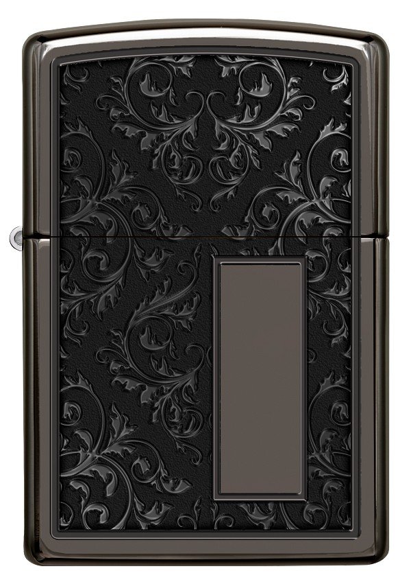 Зажигалка ZIPPO Лучшая цена 2022 с покрытием Black Ice®, латунь/сталь, чёрная, 38x13x57 мм_1