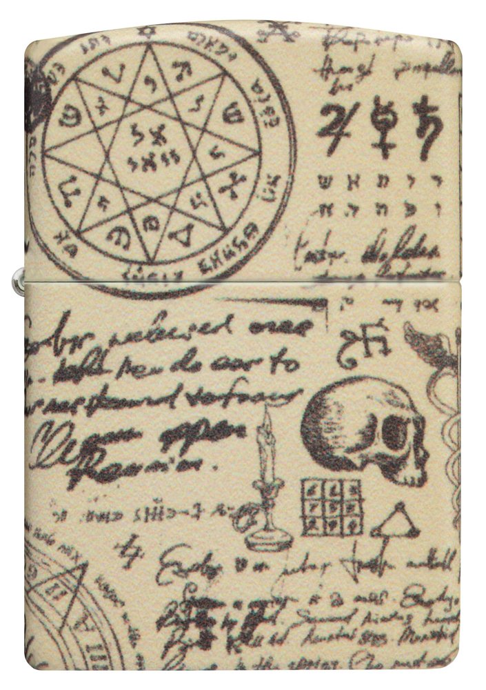 Зажигалка ZIPPO Alchemy Design с покрытием 540 Matte, латунь/сталь, бежевая, матовая, 38x13x57 мм_1