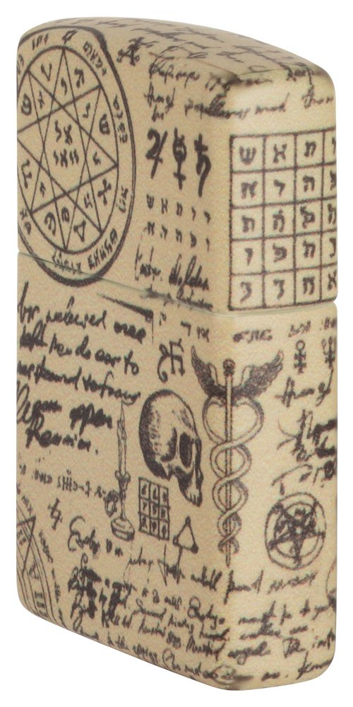 Зажигалка ZIPPO Alchemy Design с покрытием 540 Matte, латунь/сталь, бежевая, матовая, 38x13x57 мм_7
