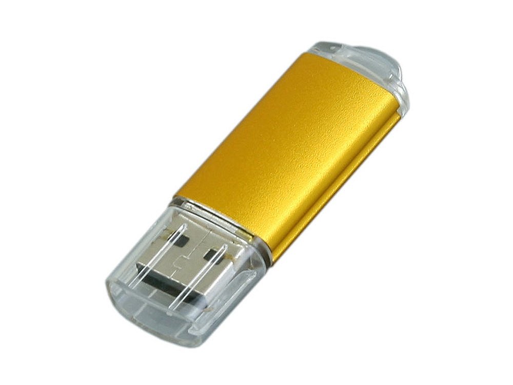 USB 2.0- флешка на 32 Гб с прозрачным колпачком_2