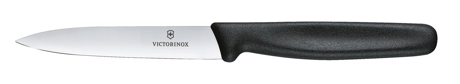 Набор из 9 столовых приборов VICTORINOX: 6 ножей, вилка д/мяса, ножницы, мусат, в буковой подставке_3