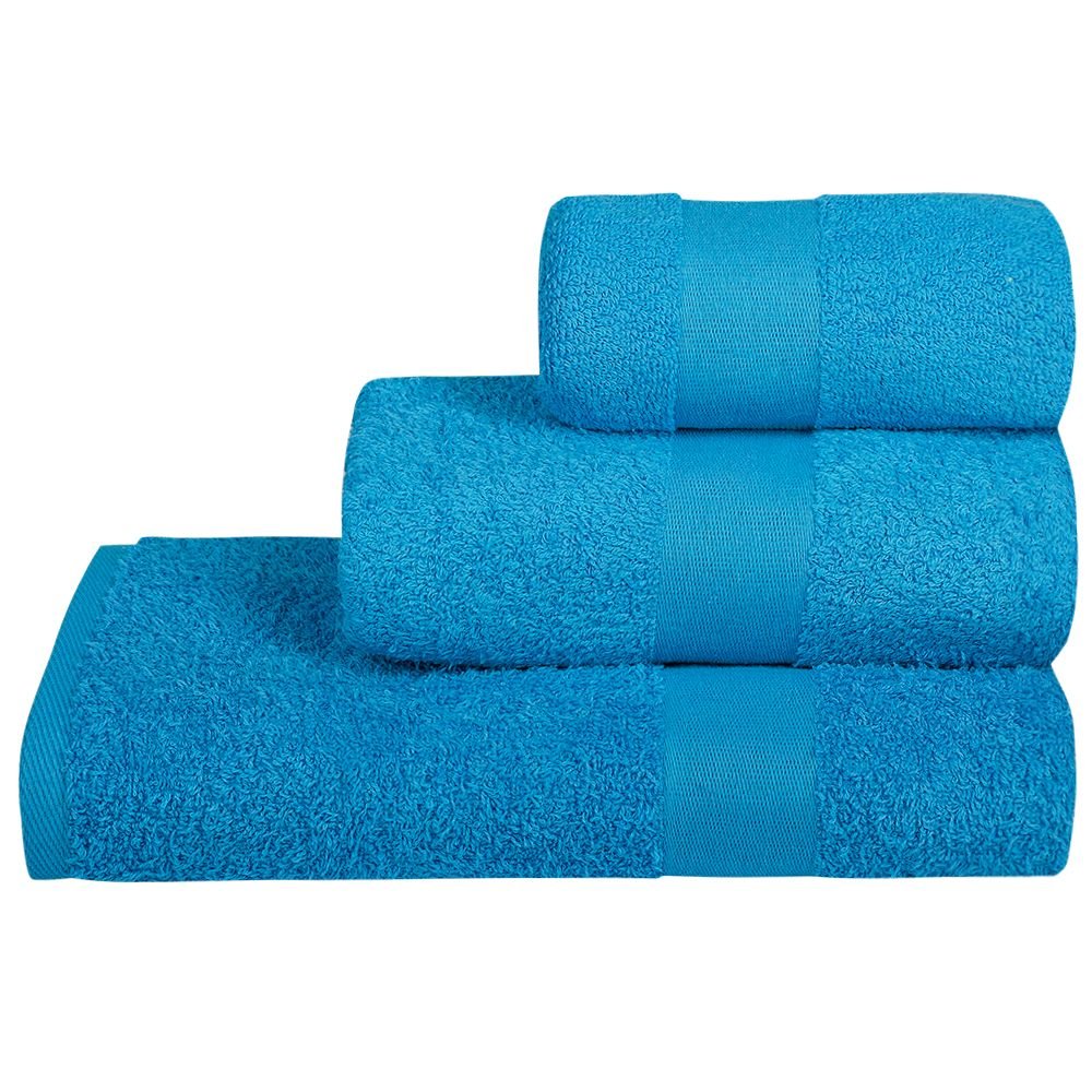 Полотенце махровое Soft Me Small, бирюзовое_1