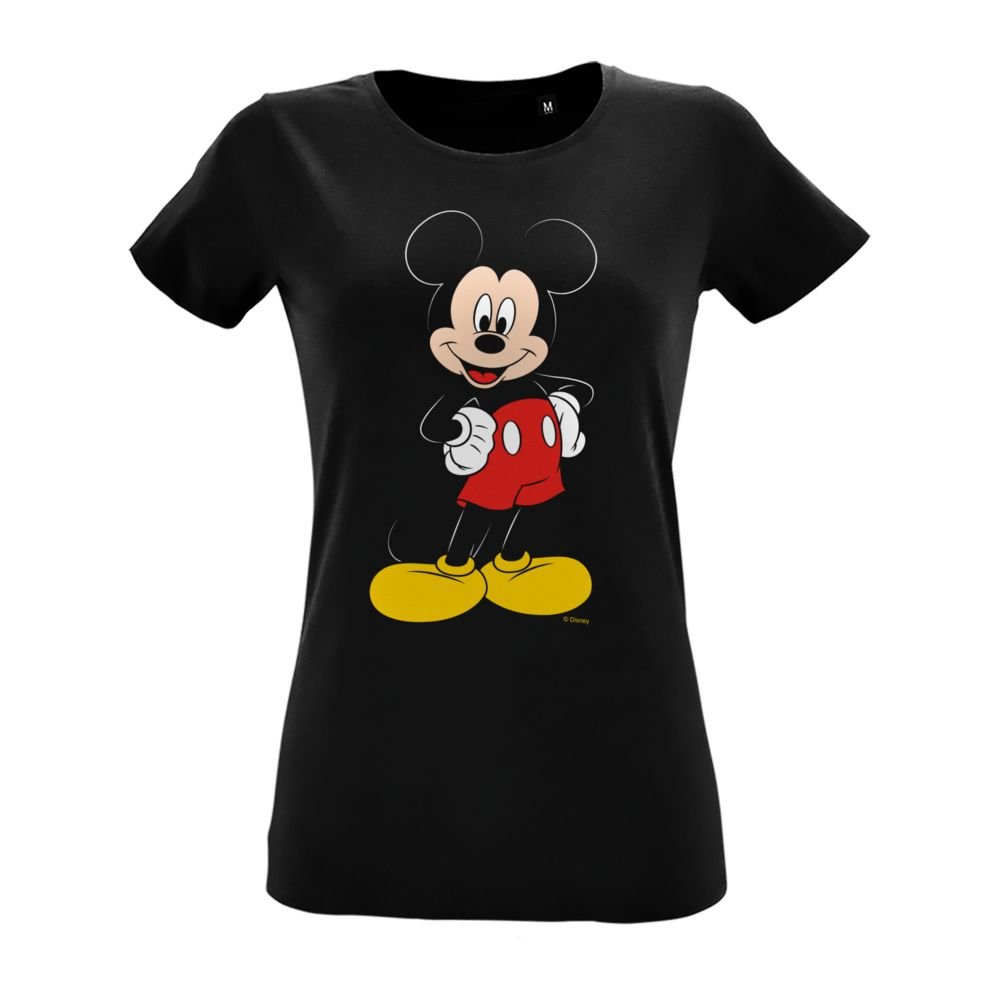 Футболка женская I Am Mickey, черная_1