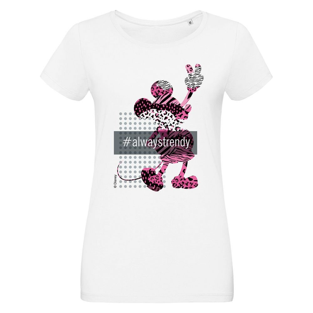 Футболка женская «Микки Маус. Always Trendy», белая_2