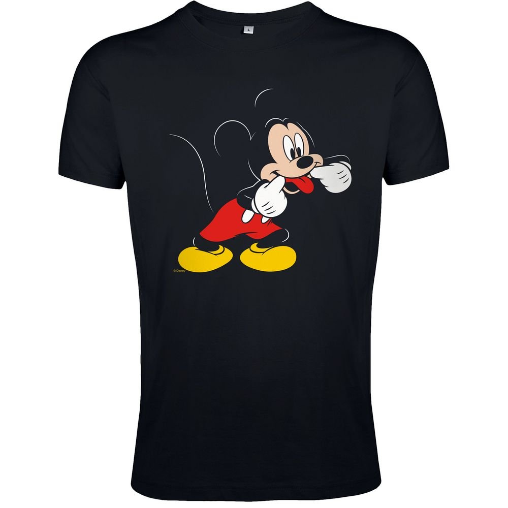 Футболка Be-be-be Mickey, черная_1