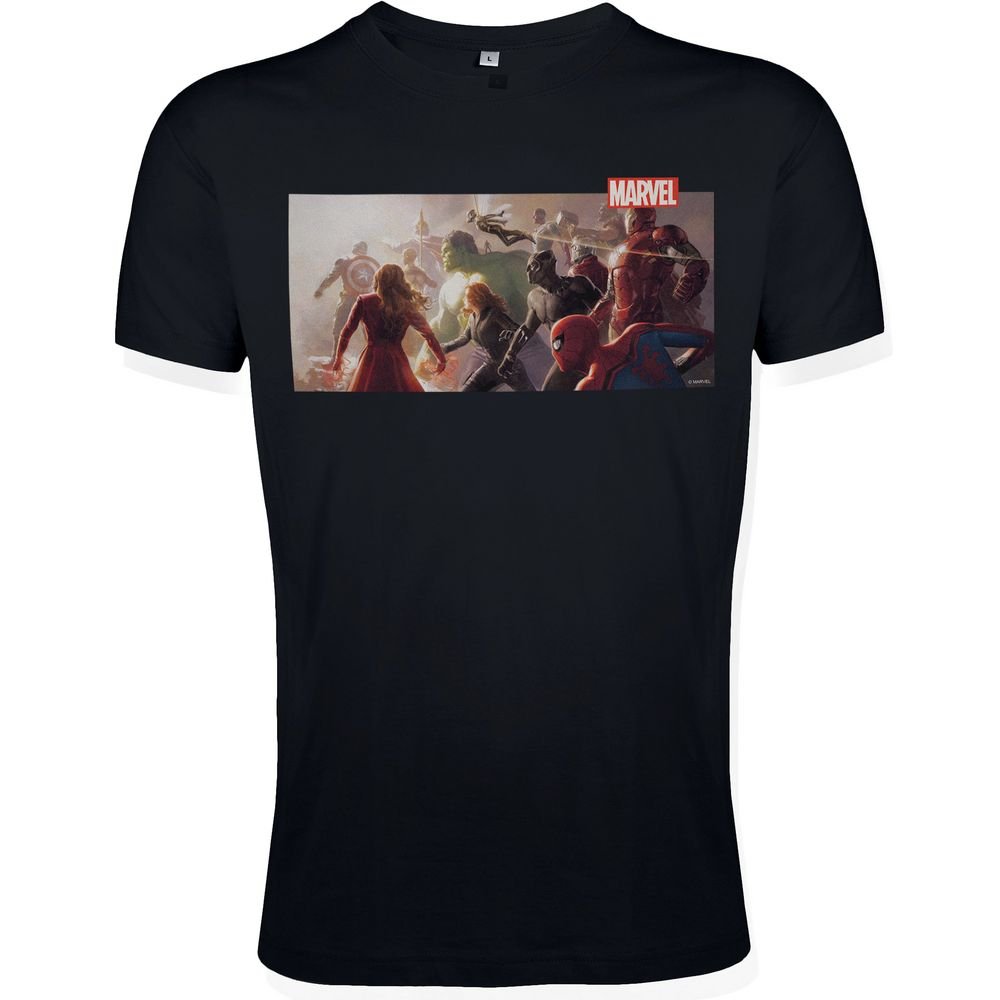 Футболка Real Avengers, черная_1