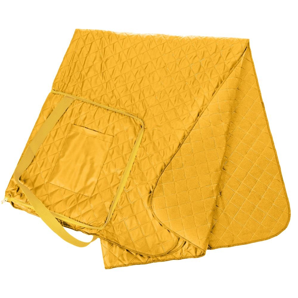 Плед для пикника Soft & Dry, желтый_1
