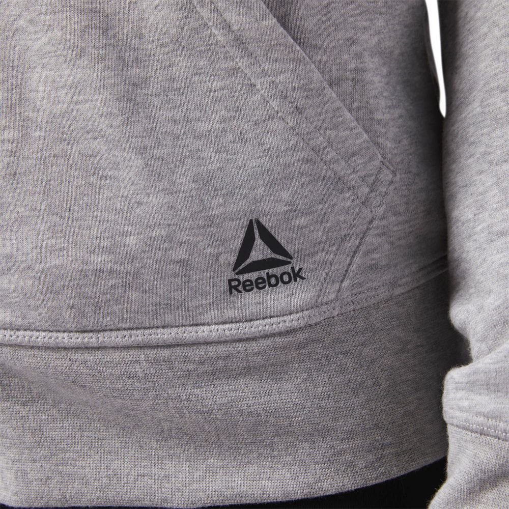 Толстовка женская Elements French Terry Full Zip, серая_3