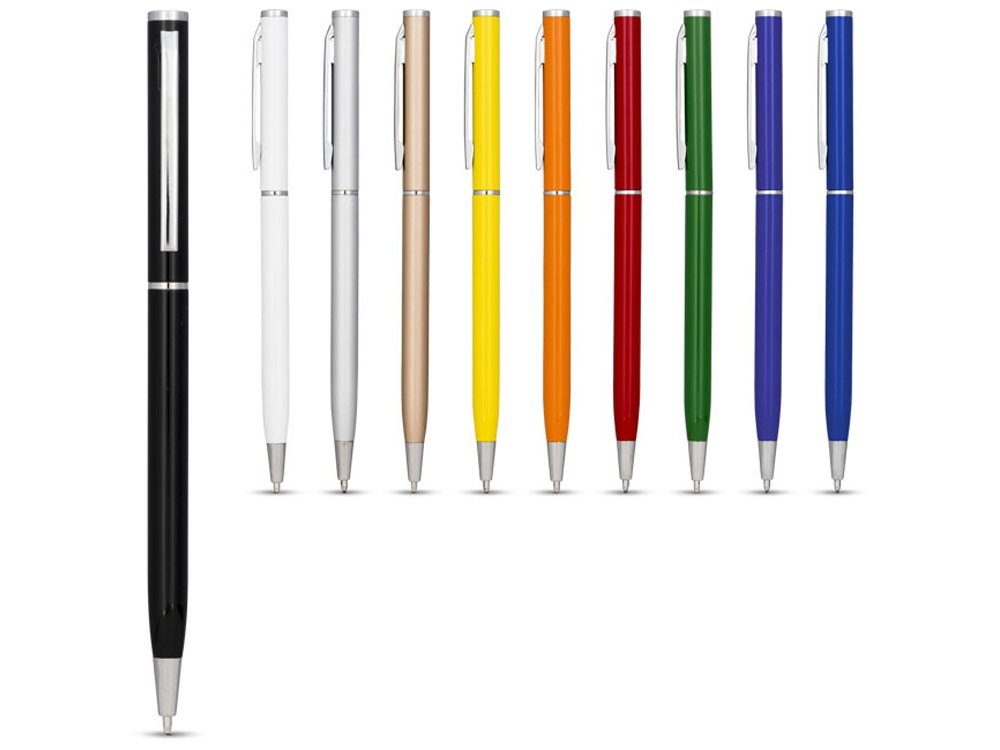 Ручка металлическая шариковая Slim_2