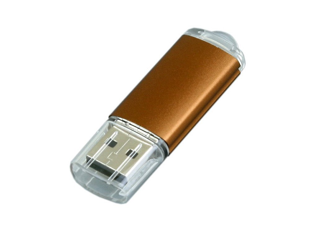 USB 2.0- флешка на 32 Гб с прозрачным колпачком_2