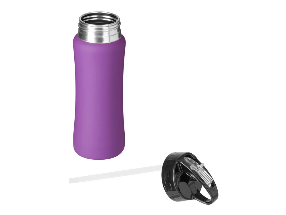 Бутылка для воды Bottle C1, сталь, soft touch, 600 мл_1