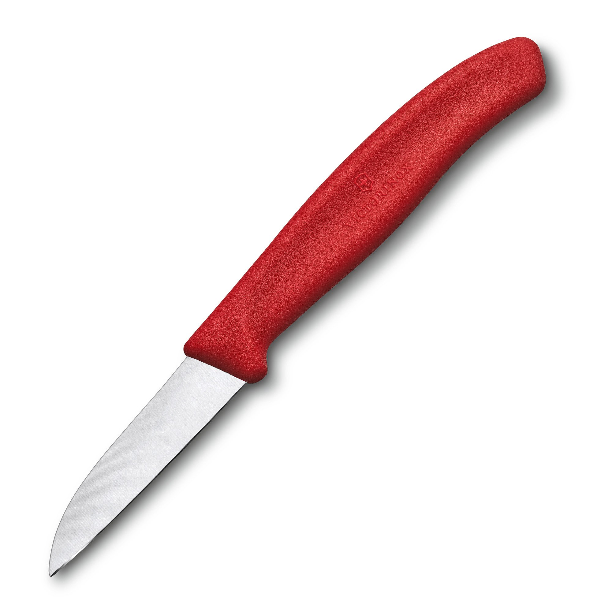Нож для овощей и фруктов VICTORINOX SwissClassic с прямым лезвием 6 см, красный_2