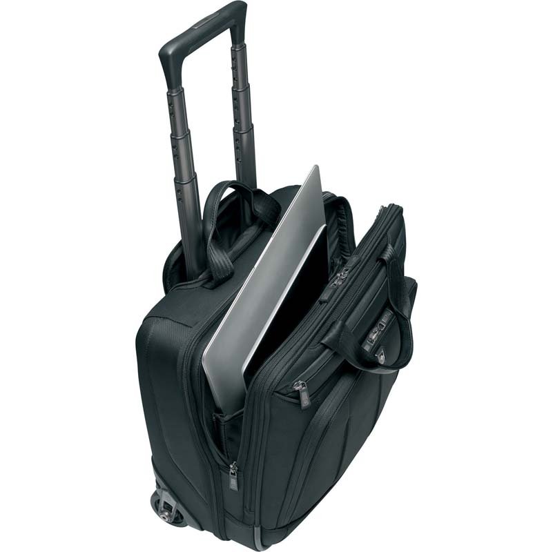 Мобильный офис VICTORINOX VX One Briefcase 15,6', чёрный, нейлон 1000D/кожа, 42x21x40 см, 35 л_1
