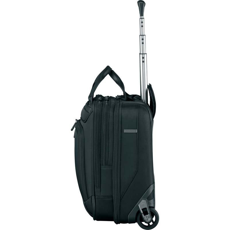 Мобильный офис VICTORINOX VX One Briefcase 15,6', чёрный, нейлон 1000D/кожа, 42x21x40 см, 35 л_2