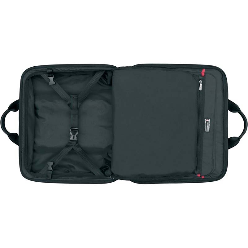 Мобильный офис VICTORINOX VX One Briefcase 15,6', чёрный, нейлон 1000D/кожа, 42x21x40 см, 35 л_4
