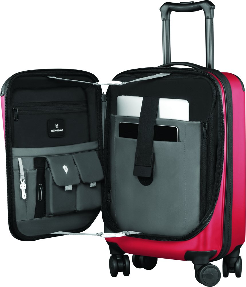 Чемодан VICTORINOX Spectra™ 2.0 Expandable, красный, поликарбонат Bayer, 35x20x55 см, 29 л_2