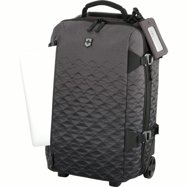 Сумка на колёсах VICTORINOX Vx Touring, антрацитовая, ткани VX4 и VXTek, 35x20x55 см, 33 л_4