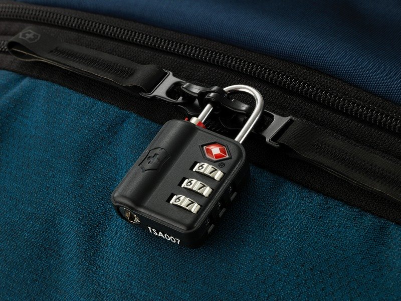 Сумка на колёсах VICTORINOX Vx Touring, синяя, ткани VX4 и VXTek, 35x20x55 см, 33 л_10