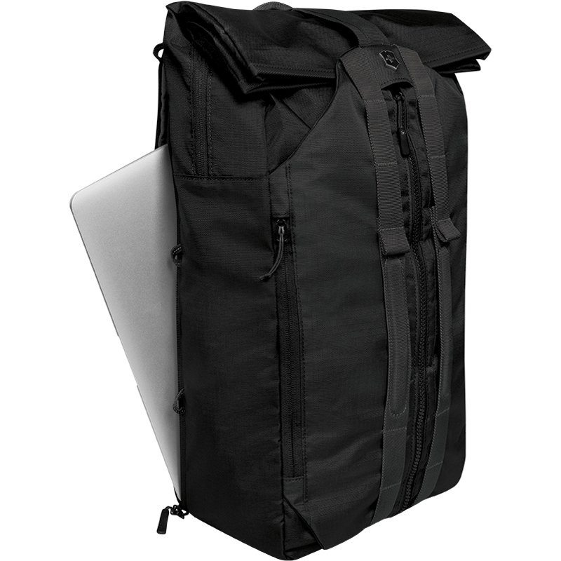 Рюкзак VICTORINOX Altmont Active Deluxe Duffel 15'' , чёрный, полиэфирная ткань, 31x17x48 см, 19 л_3