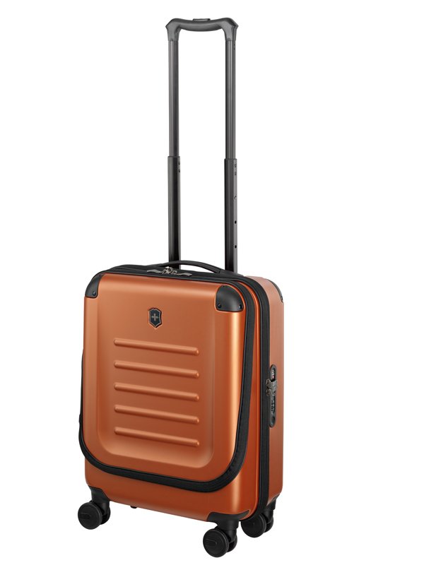 Чемодан VICTORINOX Spectra™ Dual-Access 2.0, оранжевый, поликарбонат Bayer, 38x20x55 см, 32 л_4