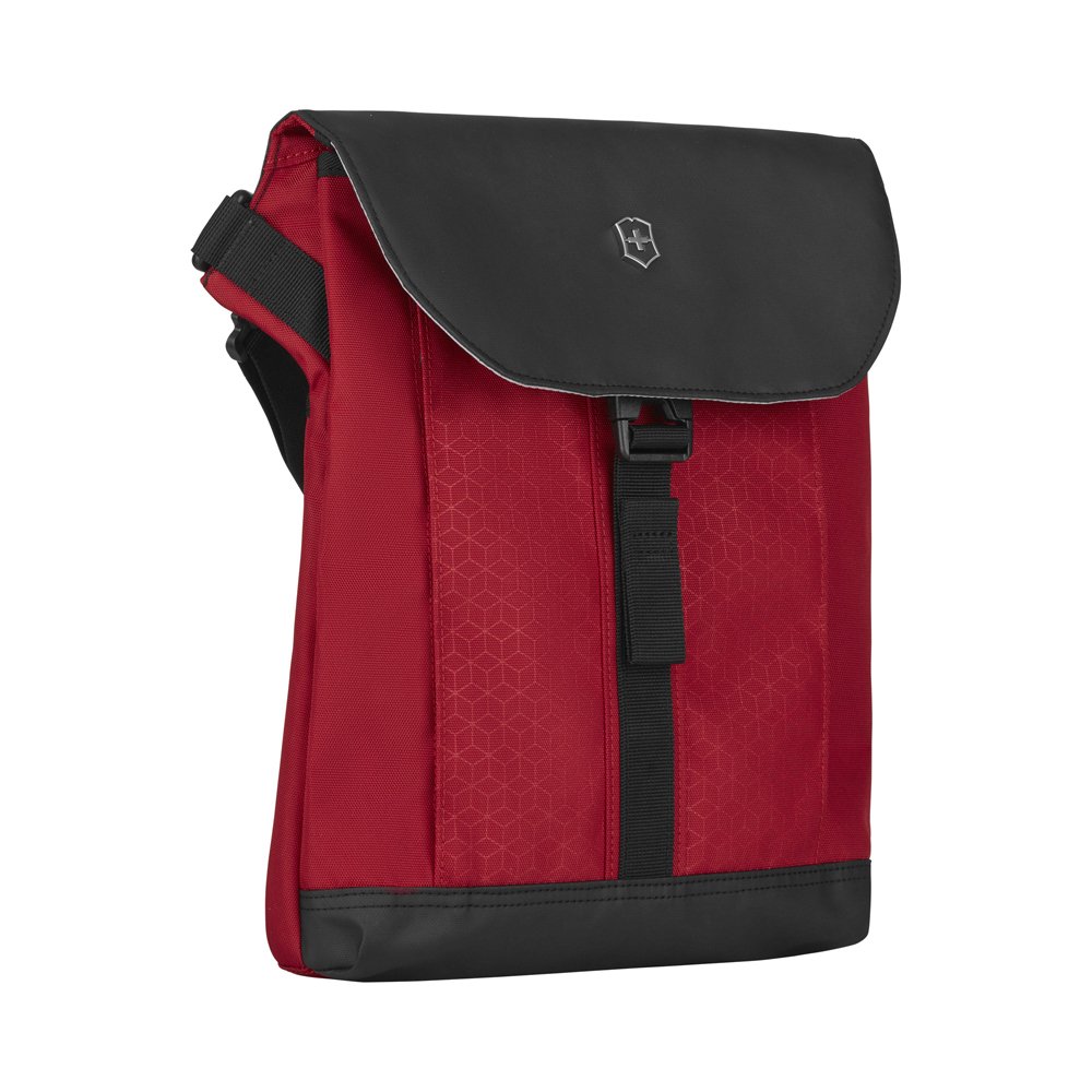Сумка наплечная VICTORINOX Altmont Original Flapover Digital Bag, красная, нейлон, 26x10x30 см, 7 л_4