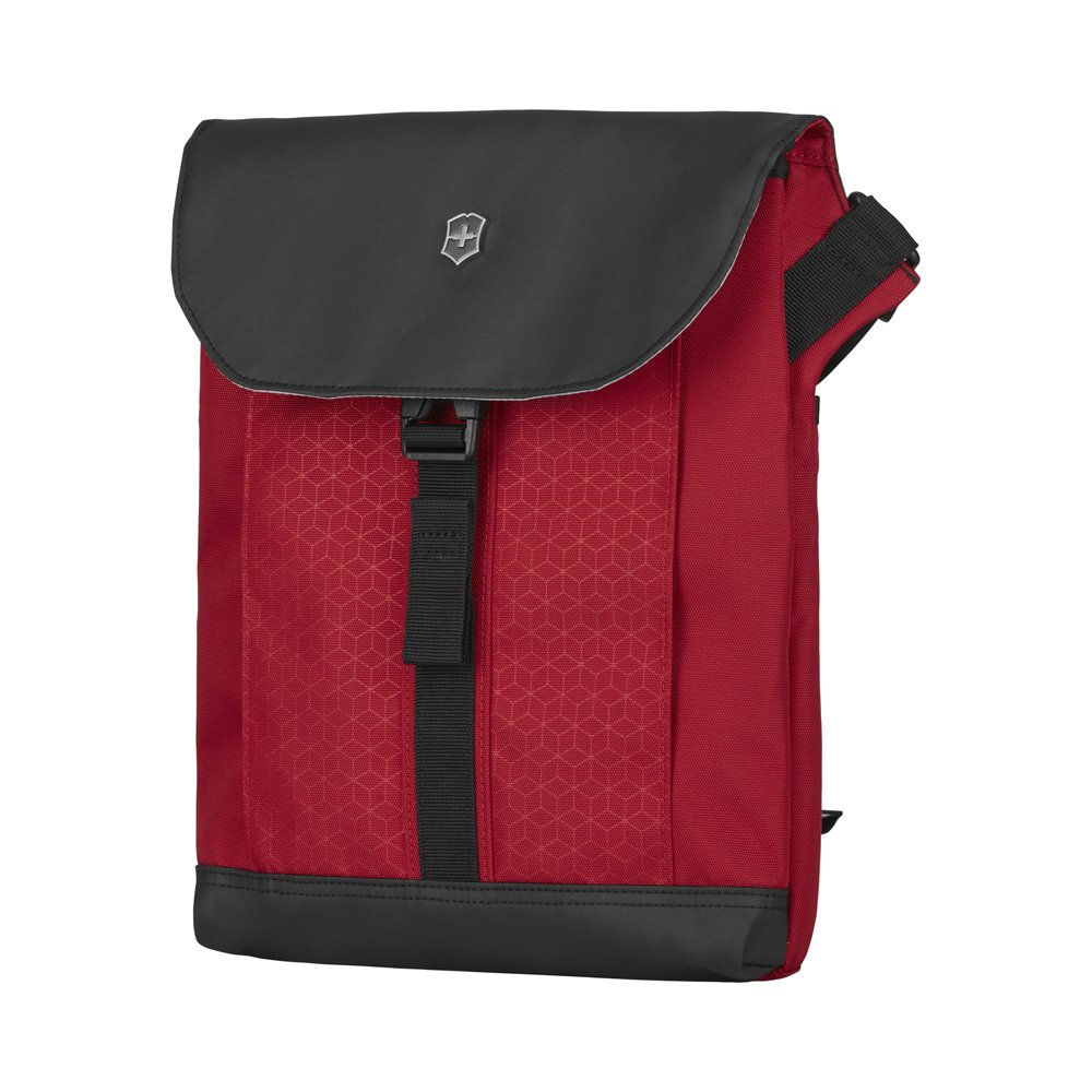 Сумка наплечная VICTORINOX Altmont Original Flapover Digital Bag, красная, нейлон, 26x10x30 см, 7 л_5