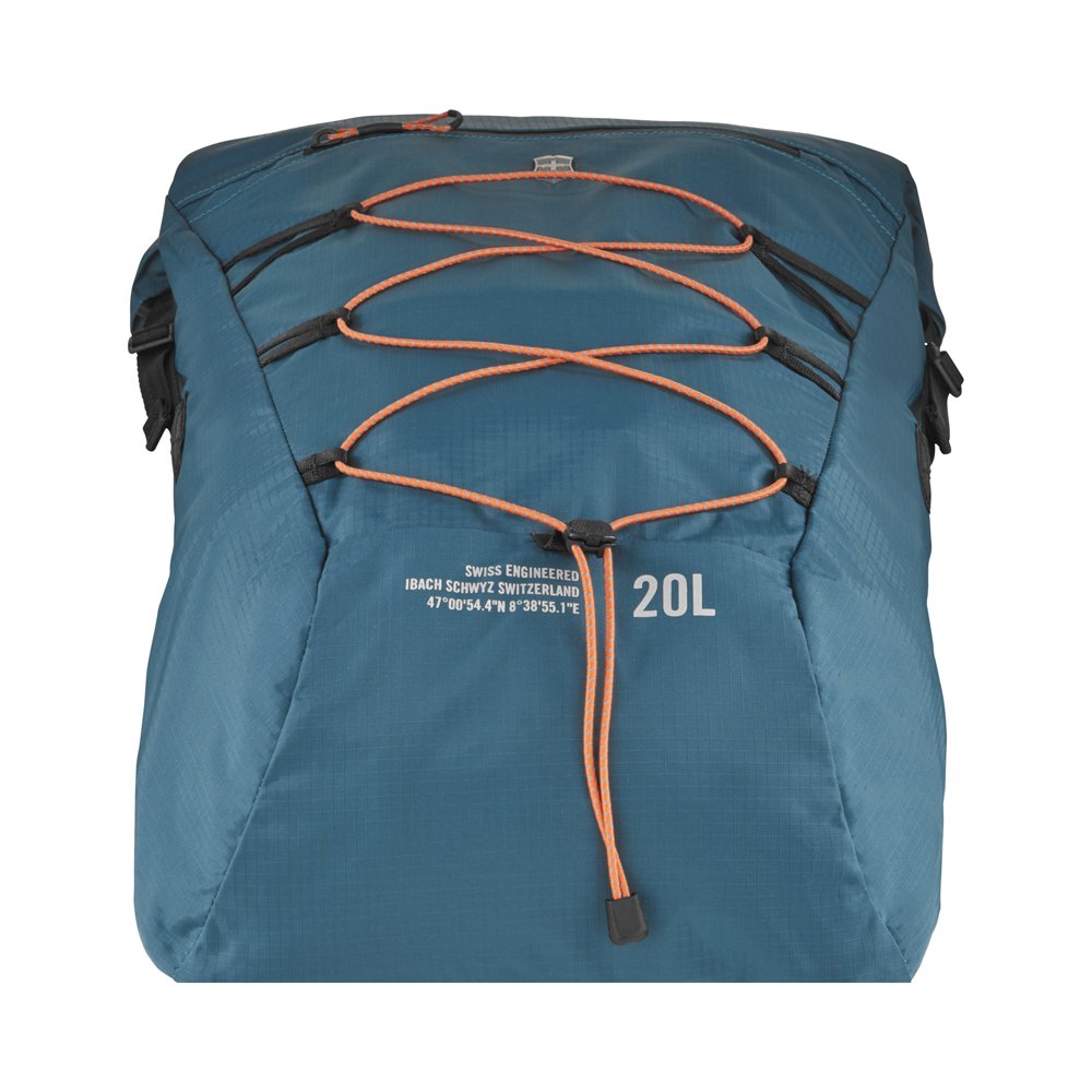 Рюкзак VICTORINOX Altmont Active L.W. Rolltop Backpack, бирюзовый, 100% нейлон, 30x19x46 см, 20 л_7