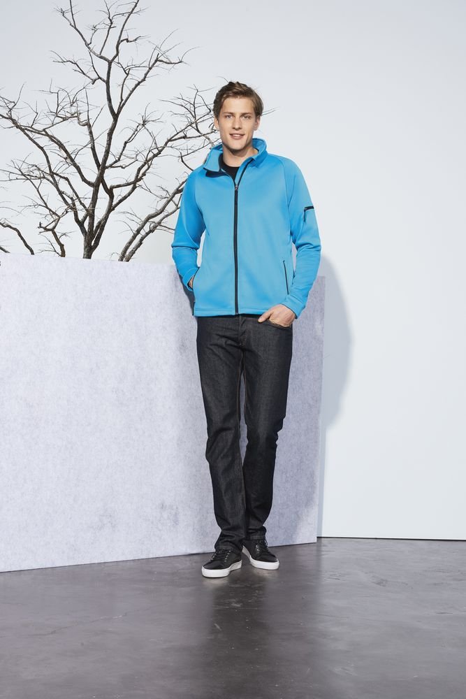 Куртка флисовая мужская New Look Men 250, бирюзовая_3