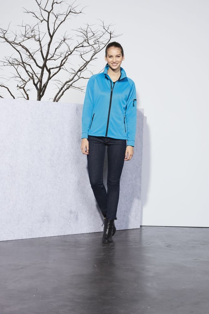 Куртка флисовая женская New Look Women 250, черная_3