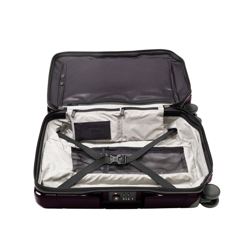 Чемодан VICTORINOX Lexicon, баклажановый, 100% поликарбонат, 40x20x55 см, 34 л_8