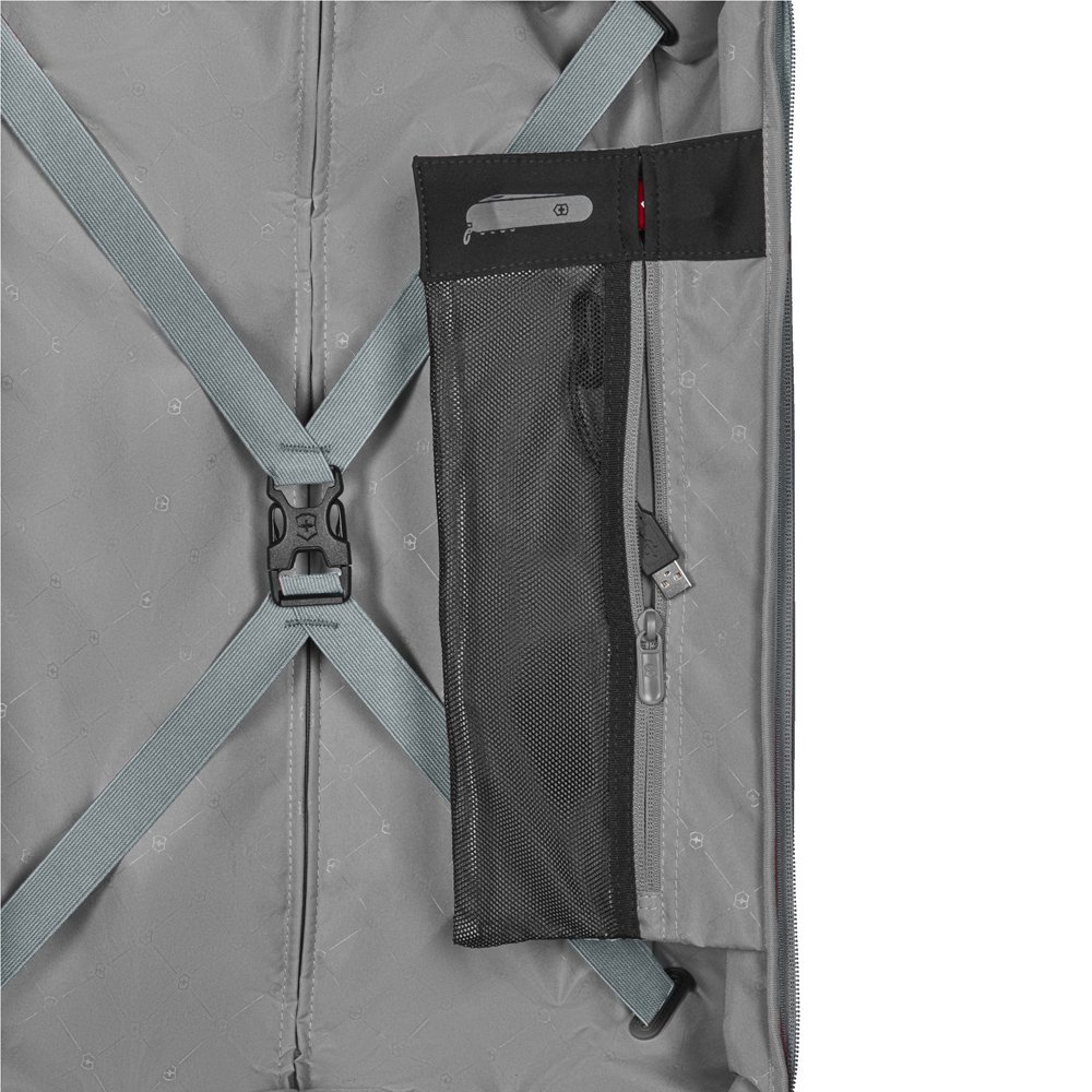 Чемодан VICTORINOX Connex, серо-синий, поликарбонат Makrolon, 40x20x55 см, 34 л_6