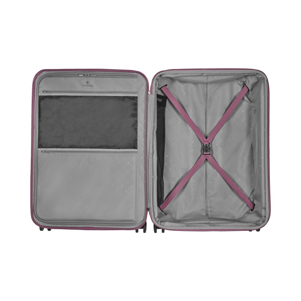 Чемодан VICTORINOX Connex, пурпурно-розовый, поликарбонат Makrolon, 52x32x74 см, 107 л_5