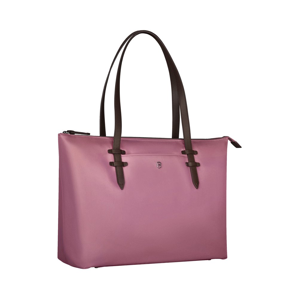 Сумка VICTORINOX Victoria Deluxe Business Tote, пурпурно-розовая, нейлон/кожа, 47x15x31 см, 16 л_1