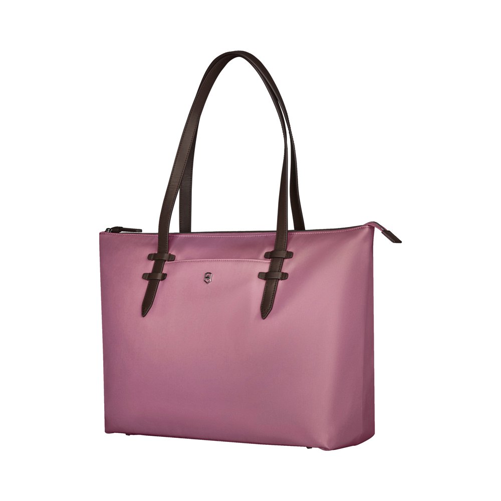 Сумка VICTORINOX Victoria Deluxe Business Tote, пурпурно-розовая, нейлон/кожа, 47x15x31 см, 16 л_2